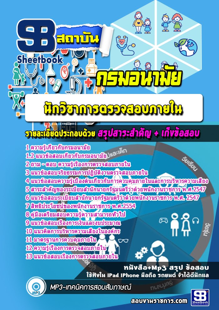 แนวข้อสอบนักวิชาการตรวจสอบภายใน กรมอนามัย