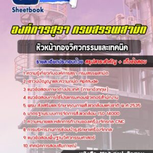 แนวข้อสอบหัวหน้ากองวิศวกรรมและเทคนิค ระดับ8 องค์กรสุรา